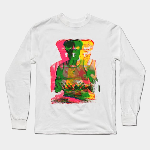 Lee Scratch Perry Long Sleeve T-Shirt by HAPPY TRIP PRESS